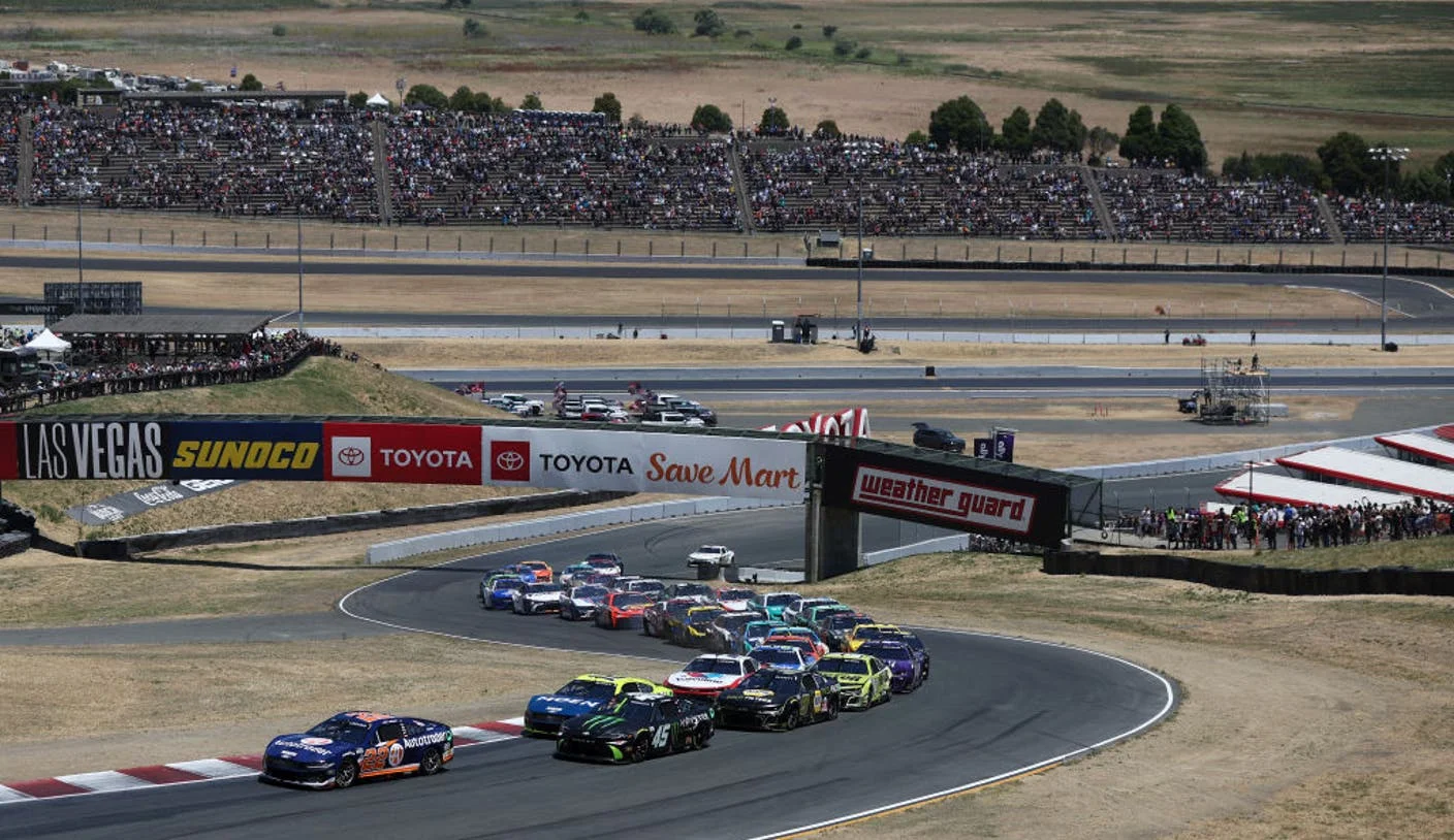 2025 NASCAR Sonoma qualifying: Order for Toyota / Save Mart 350
